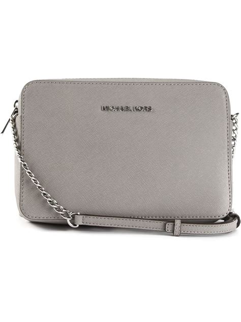 michael kors black grey purse|grey Michael Kors purse crossbody.